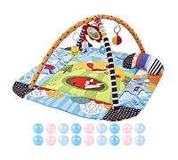 Kids Activity Mat, 7-In-1 Toddler Activity Center Tummy Mat, Fine Motor Toys Washable Playing Carpet, Preschool Activities for Boys Girls,44.09x39.37x16.93 Inches
