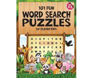 Kids Activity Publishing Kc Press J 101 Fun Word Search Puzzles for (Tascabile)