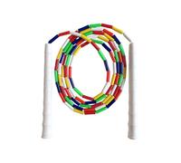 Kids Adjustable Beaded Jump Rope with Anti-Slip Handles, Rope for Fitness Training & Coordination Development Outdoor Sports Jump Rope