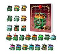 Kids advent calendarr - Countdown To Christmas Calendarr, flessibile articolato Animals 3d, 24 Day Christmas Countdown Calendar With Articolated Animals Figures For Kids Children Boys Teens Family