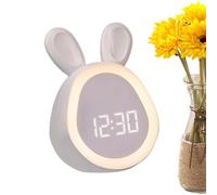 Kids Alarm Clock, Kids Clocks For Bedrooms, Digital Clocks Bedrooms, USB Charging Digital Alarm Clock Night Light, Can Be Placed Anywhere Without A Cumbersome Cord, For Kids, Adults, Bedside, Desk