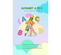 Kids Alphabet A-Z Learning to trace and colouring book