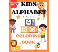 Kids Alphabet ABC Coloring Book: Fun & Educational | Over 20 Coloring Pages | Bold Letters and Pictures for both Boys and Girls | For kids age 4-8