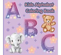 Kids Alphabet Coloring Book: kids alphabet coloring / learning letters