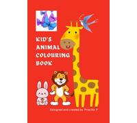 KID'S ANIMAL COLOURING BOOK