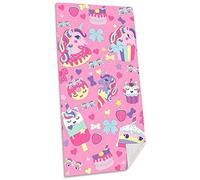 Kids - Asciugamano da spiaggia in cotone, collezione Cupcakes