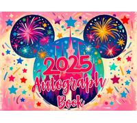 Kids Autograph Book 2025: A Double-Page Journal for Character Signatures and Celebrity Photos. Album for Theme Parks visits, Vacations, and Cruises