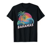 Kids Bahamas Trip Beaching Vacay Tutte Le Ragazze Sorelle Crew Maglietta