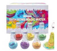 Kids Bath Balls, Fizzy Shower Toys, Science Bath Bombs, Colorful Skin-Safe Formula, Engaging Sensory Experience, Ideal for Birthday, Bedtime, School, Party, Travel, Home Use