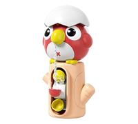 Kids Bath Toys, Shower Water Toy with Suction Cup, Children Tub Water Rotating Bathing Game, Colorful Interactive Design, Ideal for Hotel Apartment Vacation, 10.5x8.5x19cm