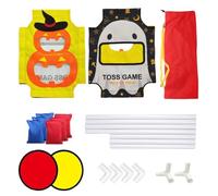 Kids Bean Bag Toss - Oxford Cloth Non-Woven PVC Canvas 48x38x35cm | Halloween Sandbox Carnival Game | Interactive Party Toy For Kindergarten Girls Boys School Classroom Family Festival Use