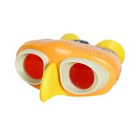 Kids Binoculars Toy, Owl Shape Outdoor Binoculars, 5×25 High-Resolution Optics, Built-In Compass & Safety Lanyard for Bird Watching, Camping, Hiking, Ages 3-8, 6.89x6.89x2.36in