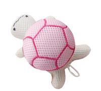 Kids Body Scrubber, Shower Puff, Soft Nylon Mesh, Cute Cartoon Turtle Shaped Design, Bath Pouf for Daily Bath Time Use, Boys Girls Children, 5.51×3.54×2.36 Inches 1 Piece