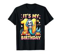 Kids Boo It's My 4th Birthday Girl Cute Ghost Halloween Maglietta