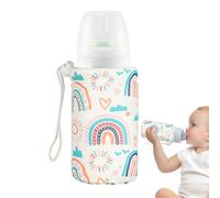 Kids Bottle Insulated Sleeve, Breastmilk Insulation Cover for Milk Bottles, Soft Protective Feeding Sleeve, Keeps Milk Warm or Cold, Ideal for Travel Home Feeding Nursing