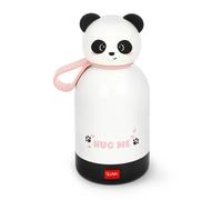 Legami - Borraccia Termica per Bambini Hot&Cold BFF, Tema Panda, in Inox 18/8 a Doppio Strato con Chiusura ermetica, Conserva il Caldo per 12h e il per Freddo 24h, Capacità 310 ml