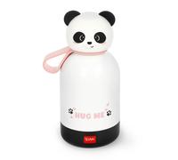 Legami - Borraccia Termica per Bambini Hot&Cold BFF, Tema Panda, in Inox 18/8 a Doppio Strato con Chiusura ermetica, Conserva il Caldo per 12h e il per Freddo 24h, Capacità 310 ml
