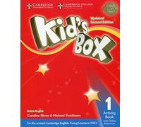 Kid's Box Level 1 Activity Book with Online Resources British English (Kid's