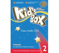 Kid's Box Level 2 Class Audio CDs (4) British English [Lingua inglese]