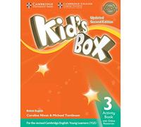 Kid's Box Level 3 – Libro attività con risorse online – Inglese britannico
