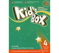 Kid's box. Level 4. Activity book. British English. Per la Scuola elementare. Con e-book. Con espansione online