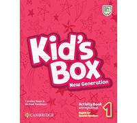 Kid's Box New Generation Level 1 Activity Book + Home Booklet + Digital Pack English for Spanish Speakers