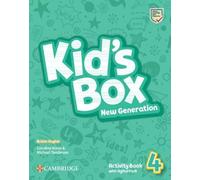 Kid's Box New Generation – Livello 4 – Libro di attività con pacchetto digitale – Klett Verlag