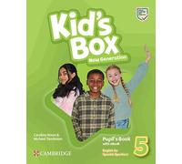 Kid's Box New Generation Level 5 Book + Ebook English for Spanish Speakers
