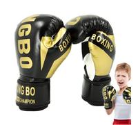 Kids Boxing Gloves - 6oz Sparring | High-Elastic Foam, Ages 6-12, PU