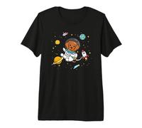Kids Boys Girls Astronaut Space Rhodesian Ridgeback Lover Maglietta Premium