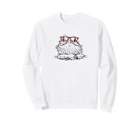 Kids Boys Tiny Dinosaur Nerdy Glasses Bearded Dragon Lover Felpa