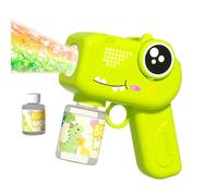 Kids Bubble Machine - ABS 14,5 x 14,3 cm | Dinosaur Soap Dispenser Bubble Blower Machine for Boys and Girls, Birthday, New Year, Backyard, Bath, Summer, Beach and Playground Fun