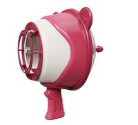 Kids Bubble Machine con batteria ricaricabile, macchina per bambini a bubble | Bubble Maker | Ventilatore portatile per pistola ad aria compressa, gioco d'acqua per attività all'aperto