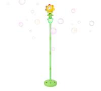 Kids Bubble Machine - Handheld Flower Blowing Toy, 11 Inch Sunflower Bubble Machine for Fun, Outdoor Party Fun Gear, Light Up Design with Flower Build, Playtime Activity Tool for Backyard Playground