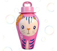 Kids Bubbles - Leak Proof Animal 30ml, Concentrated Large Blowing Solution Maker | Easy-Grip Refillable Stick Toy For Backyard Birthday Party School Park Holiday Celebration And Playground Use