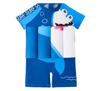 Kids Buoyancy Swimsuit Shark Float Suit - Swim Training Suit UPF50