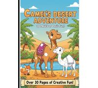 Kids camel coloring books: children colouring book