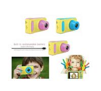 KIDS CAMERA FOTOCAMERA DIGITALE HD IMPERMEABILE 2" SPORT ACTION CAMERA MICRO SD