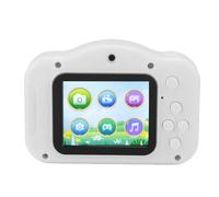 Kids Camera Toys, 40MP 1080P HD Dual Lens 2 Inch IPS Screen MP3 Music Playing Small Compact Digital Camera for Christmas Birthday Gift (white)