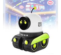 Kids Cartoon Projector Lamp, Cartoon Robot Car Projector Night Light, 21 Slides+360° Rotation Silent Kids Night Light, 6 Lighting Modes, Eight Pieces of Music, for Christmas Birthdays Gift (1 Pc)