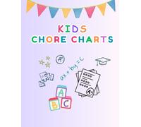 Kids Chore Chart & Daily Routine Planner: Responsibility Workbook, Morning/Evening Checklists, Habit Tracker, and Monthly Calendar for Children