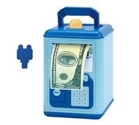 Kids Coin Bank - Money Bank For Kids | Portable Electronic Coin Saver, Funny Musical Money Banks For Kid 5-10 Years Students Christmas Birthday Easter Home Outdoor Camping Airplane