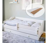 Kids Collective Letto per bambini 80x180 cm con materasso anticaduta cassetto per bambini divano letto trasformabile bianco | da 3 a 12 anni