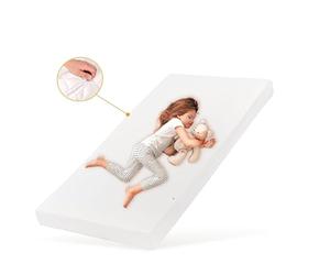 Kids Collective Materasso per bambini SMART, materasso per bambini 80x180 cm sfoderabile, lavabile a 60°C per lettino per bambini, 180x80 cm, alto 8 cm, certificato Eco5