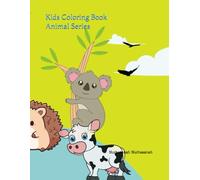 Kids Coloring Book Animal Series