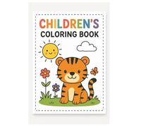 Kids Coloring Book: Designed especially for preschoolers, this book supports early learning by improving hand-eye coordination, focus, and color ... it perfect for beginners and little artists.