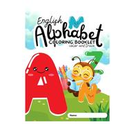 Kids Coloring Book: English Alphabet Coloring Booklet
