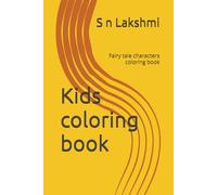 Kids coloring book: Fairy tale characters coloring book