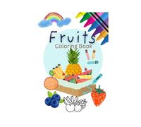 Kids coloring book - Fruits and Food