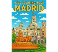 Kids Coloring Book Madrid